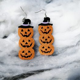 Pumpkin earrings