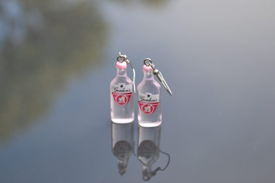 pink gin dangles