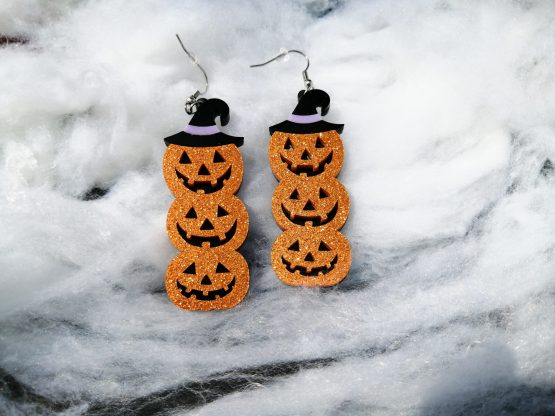 Pumpkin earrings